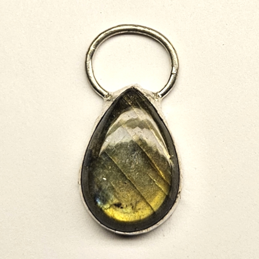 Labradorite Teardrop Pendant